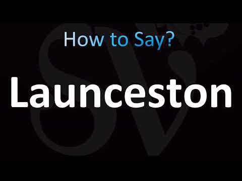 How to Pronounce Launceston (CORRECTLY!)