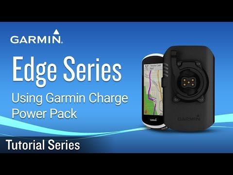 Tutorial - Edge Series: Using Garmin Charge Power Pack