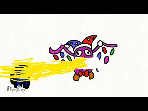 Mini crewmate kills 6 Characters kirby |among us