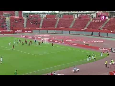 Gol Imaz. RCD Mallorca 1 - UCAM Murcia 2. Copa del Rey 16/17