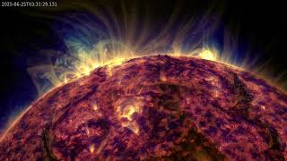 20250626 Prominence on West Limb Goes Out ( SDO )