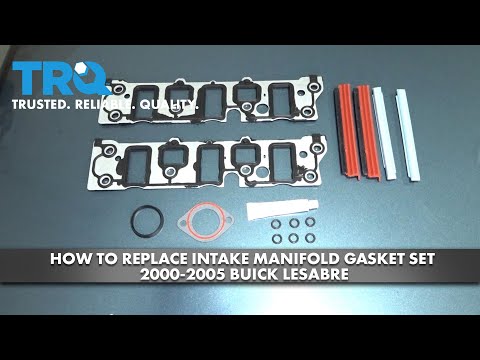 How To Replace Intake Manifold Gasket Set 2000-2005 Buick LeSabre