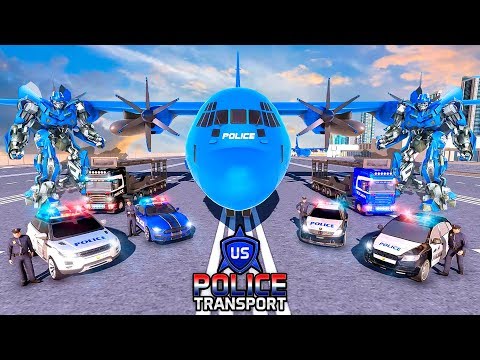 US Police Robot Transportation Simulator Game Android Gameplay