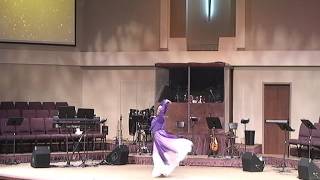 Chasidy dancing to Majesty - Jesus Culture