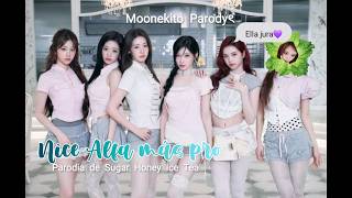 Cover art for "NICE ALFA MÁS PRO" parodia de SUGAR HONEY ICE TEA -BAEMON [MOONEKITO]
