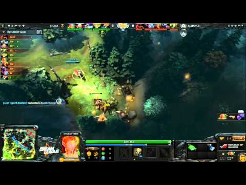 Alliance vs Sigma @ DreamLeague Season 1 03.03.2014 (English Commentary)