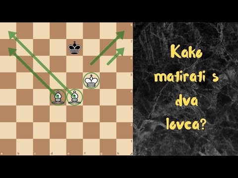 Sahovska zavrsnica - Mat sa dva lovca