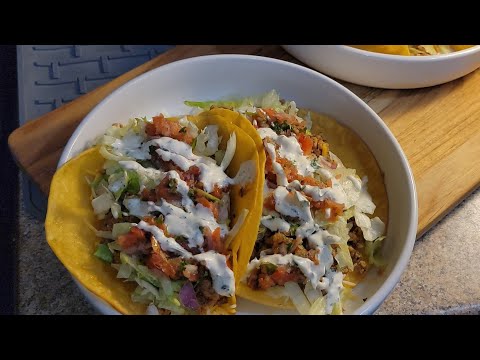 How To Make JUMBO TACOS + Crema Recipe ( Taco Tuesday/Thursday ) Turkey Recipe...