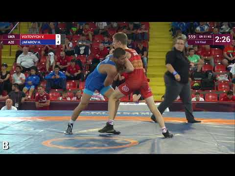 1/4 GR - 51 kg: V. VOITOVYCH (UKR) v. H. JAFAROV (AZE)