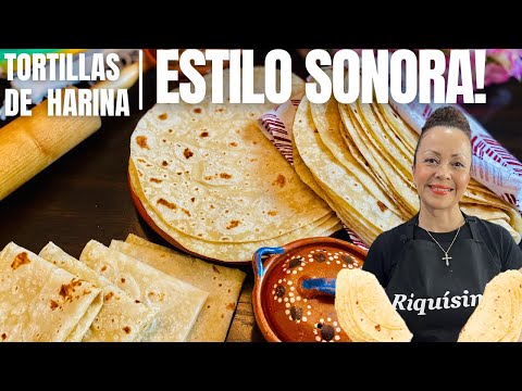 Tortillas de Harina Estilo Sonora
