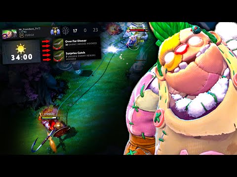 REAL HOOK MACHINE IS HERE!!! BEYOND GODLIKE & ZERO DEATH BY PUDGE OFFLANE | Pudge Official