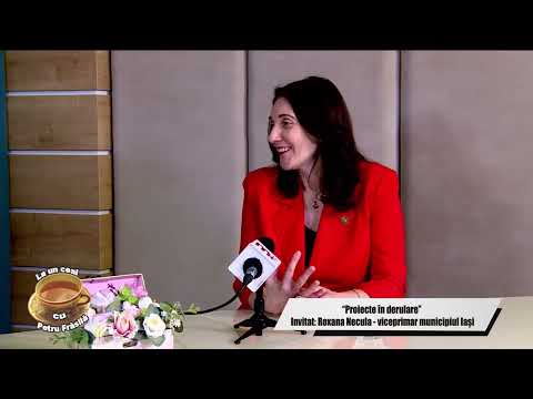 LA UN CEAI CU PETRU FRĂSILĂ -  ROXANA NECULA -  VICEPRIMAR IAȘI - 26.02.2026