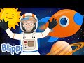 Blippi Outer Space Song Kids Songs Nursery Rhymes Educational Videos For Toddlers