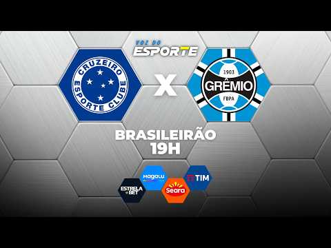 CRUZEIRO X GRÊMIO - AO VIVO | CAMPEONATO BRASILEIRO – 18/04/2026