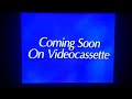 Coming Soon On Videocassette Bumper With Announcer