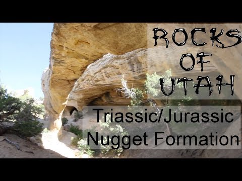 Triassic/Jurassic Nugget Formation - The Rocks of Utah