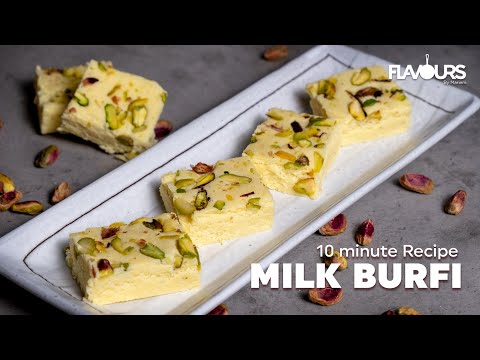 Easy Milk Barfi Recipe | Instant Milk Powder Burfi in 10 minutes | Milk Powder Recipe