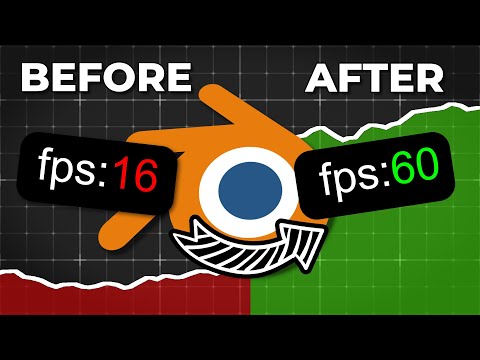 Boost Blender Performance using this Simple Trick 🚀!