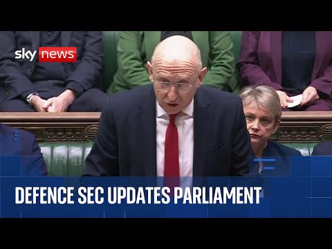 Emergency statement in Commons after UK armed forces support US seizure of tanker