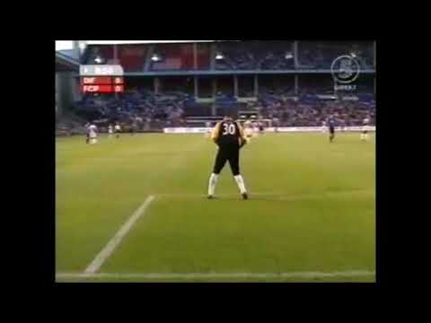 Djurgården gör 1-0 mot Partizan Belgrad med CL-hymnen i bakgrunden