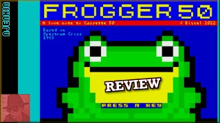 Frogger 50 : Mod from 2022 - on the ZX Spectrum 48K !! with Commentary