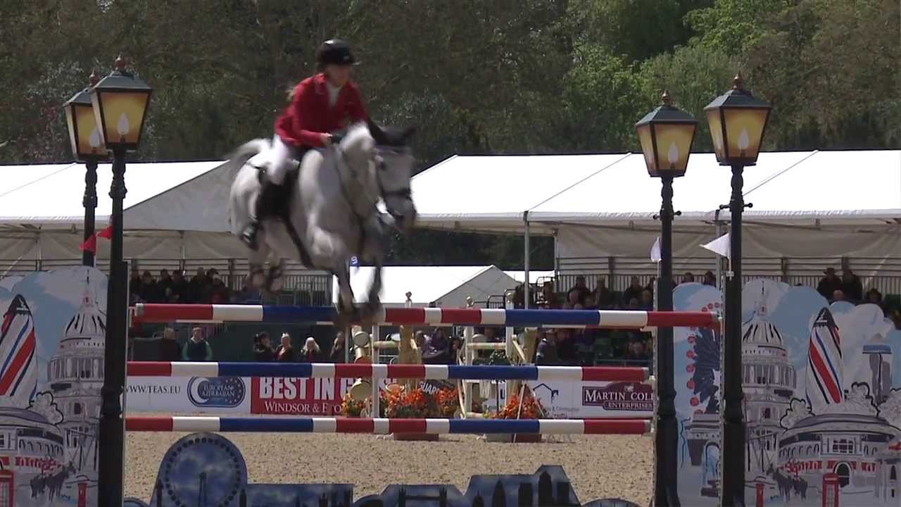 Show jumping at the Royal Windsor Show 2013