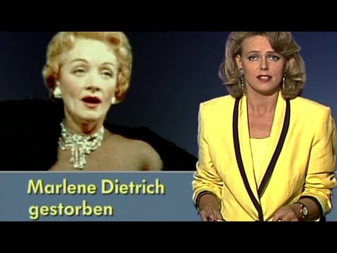 Marlene Dietrich gestorben (1992)