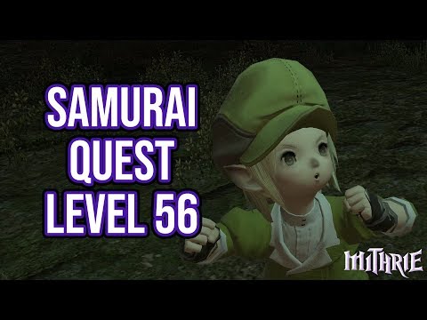 FFXIV 4.0 1219 Samurai Quest Level 56