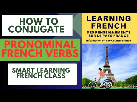 French pronominal verbs A1 level #smartlearning #french #frenchclass #youtubeshorts #learnfrench