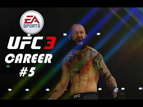UFC 3 Career Mode Gameplay Walkthrough Part 5 - MOVING UP THE RANKINGS!