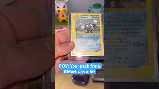 POV: the pack mom got you at K Mart was a hit #pokemon #pokemontcg #poliwrath #poliwag #vintagecards