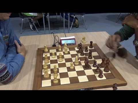 Viesturs Kapce - GM Lalith Babu, London system, Blitz chess
