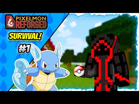 MINECRAFT PIXELMON SURVIVAL! THE WORST START! #1