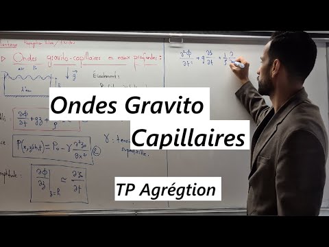 Ondes Gravito-Capillaires 🌊 : TP Agrégation Physique