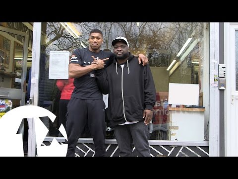 Anthony Joshua: In The Barber's Chair