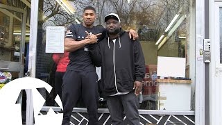 Anthony Joshua: In The Barber's Chair