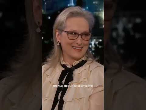 🇺🇸 Famous polyglots-Meryl Streep
