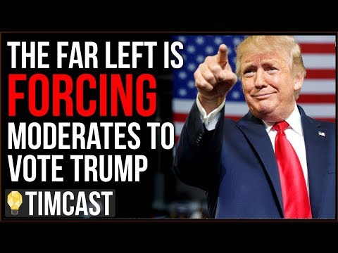 Democrat Threatens To Vote Trump 2020 Fearing Far Left Policies Video