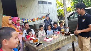 preview picture of video 'Majlis as syura + birthday anak cucu che hassan'