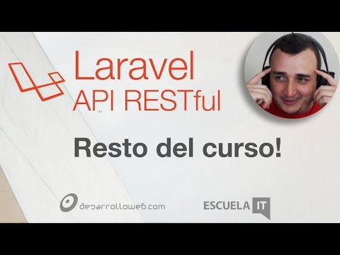 Planificación del curso de API RESTful con Laravel y preguntas finales de la clase 1