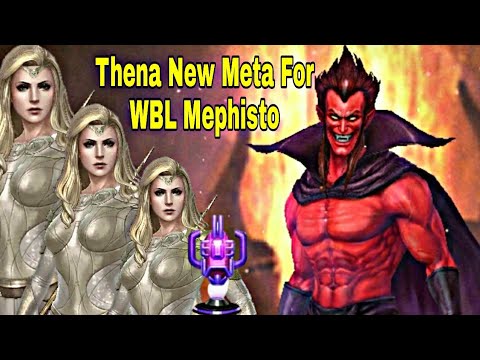 Thena New Meta For WBL Mephisto? WBL Mephisto Faster Clear With Thena - Marvel Future Fight
