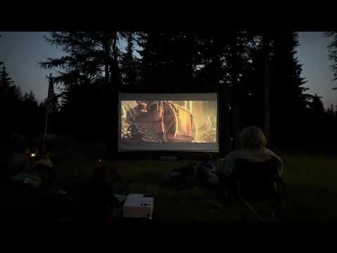 Is the VEVOR 24FT Inflatable Movie Screen the ultimate outdoor entertainment setup?