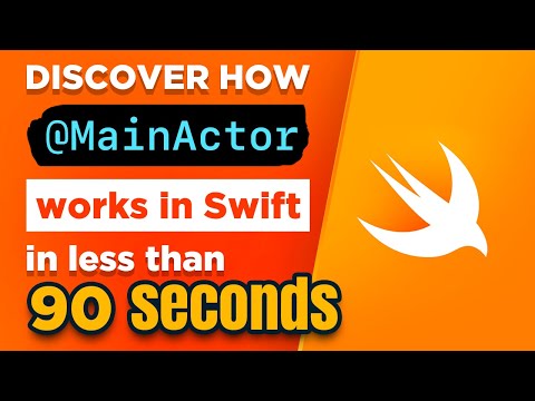 Discover how @MainActor work in less than 90 seconds 🚀 thumbnail