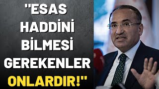 Adalet Bakanı Bekir Bozdağ gazetecilerin sorularını yanıtladı