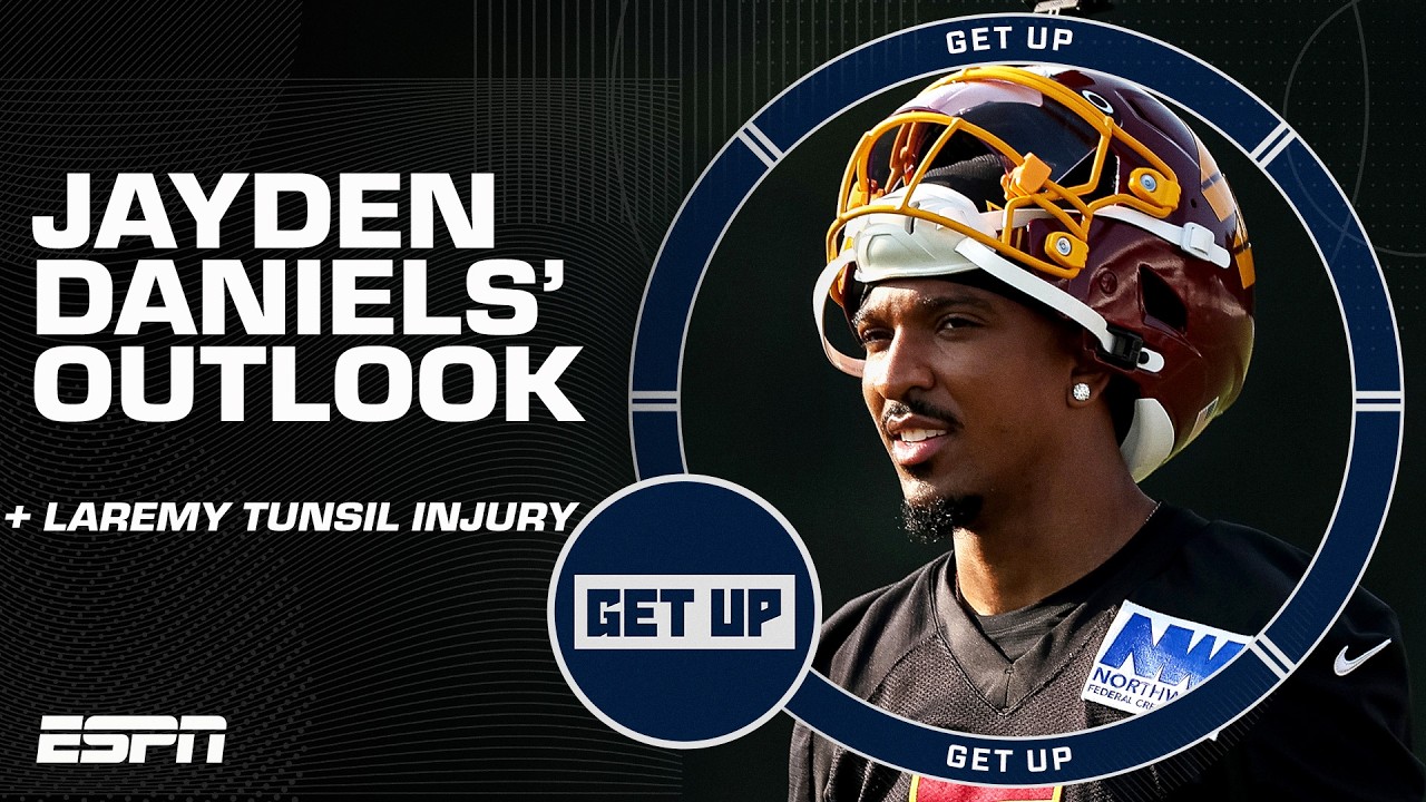 How will Jayden Daniels and the Commanders' offense perform without Laremy Tunsil? | Get Up