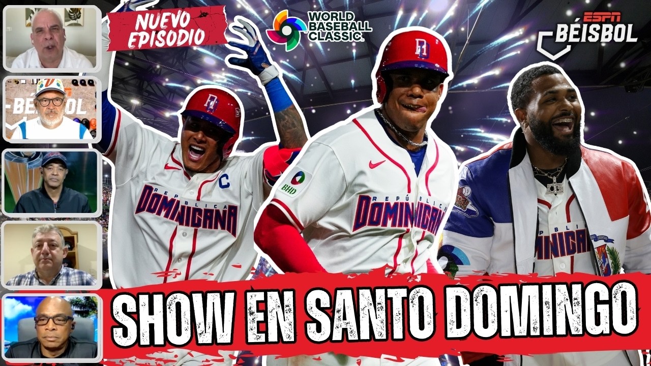 REPÚBLICA DOMINICANA montó UN SHOW en SANTO DOMINGO e ILUSIONA en CLÁSICO MUNDIAL | ESPN Beisbol