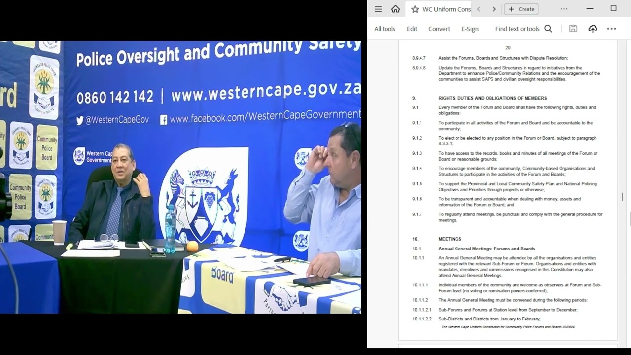 Chapter 9 to 12 - WCCPF Uniform Constitution 2024