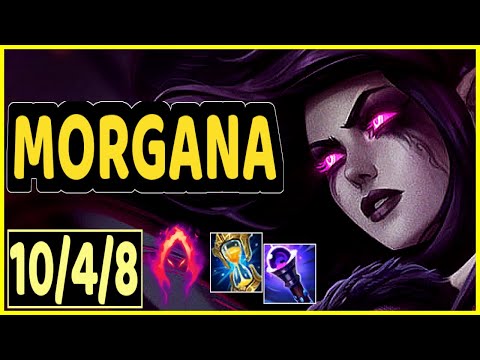 MORGANA VS NOCTURNE - 10/4/8 KDA JUNGLE GAMEPLAY