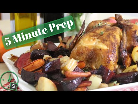 ROASTED BEETS, CARROTS & SWEET POTATOES