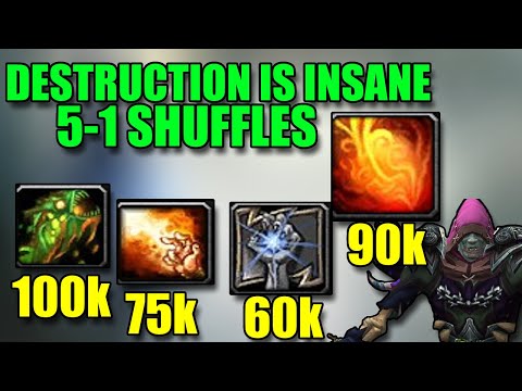 THEY ARE BUFFING DESTRUCTION LMAO THIS SPEC IS ALREADY NUTS - 5-1 SOLO SHUFFLE AT 2700CR